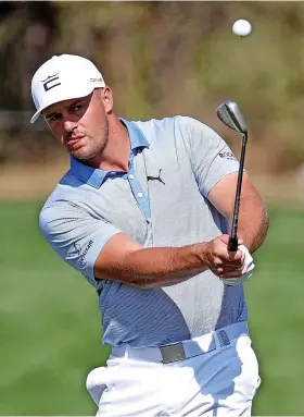  ?? Picture: Getty Images ?? Bryson DeChambeau at the Texas Open