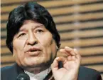  ?? BILD: SN/AFP ?? Ex-Präsident Evo Morales ist im Exil in Argentinie­n.