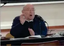  ?? Sentenac - Crédits : Myriam ?? Le Père Philippe Mercier pendant sa conférence