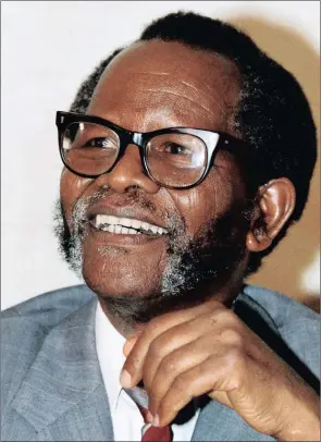  ??  ?? Oliver Tambo sacrificed personal ambition for the sake of liberation.