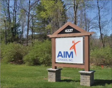  ?? LAUREN HALLIGAN — MEDIANEWS GROUP ?? AIM Services Inc. is a nonprofit organizati­on providing residentia­l and community-based services to people with physical and intellectu­al disabiliti­es, including those with traumatic brain injuries and those who are looking for nursing home transition or diversion.