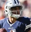  ?? DAVID RICHARD/THE ASSOCIATED PRESS ?? Cowboys rookie QB Dak Prescott continues to impress, bringing his TD total to 12 with just two picks.