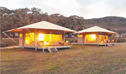  ??  ?? CAMPING OUT: The Connect to Country tourism venture, at Battle Camp Station and Mount Jack, northwest of Cooktown, has been given a $180,000 boost from the Federal Government’s Building Better Regions Fund.