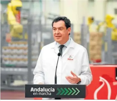  ?? EP ?? El presidente de la Junta de Andalucía, Juanma Moreno, ayer en Córdoba.