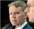  ?? KEVIN STENT/STUFF ?? Covid-19 Response Minister Chris Hipkins.