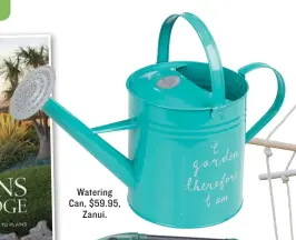  ??  ?? Watering Can, $59.95, Zanui.