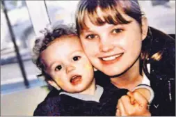  ?? CTV NEWS ?? Two-year-old Bradley McIntyre, shown with his mother Jennifer, was taken to hospital Sunday night after a television set in the family’s home fell on his head.