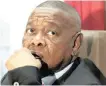  ??  ?? SACP boss Blade Nzimande has been a target for the EFF in the VBS debacle.