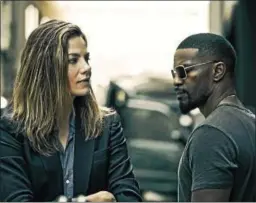  ?? PHOTO BY ERICA PARISE COURTESY OF OPEN ROAD FILMS ?? Michelle Monaghan and Jamie Foxx in a scene from “Sleepless.”