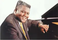  ?? MICHAEL OCHS ARCHIVES ?? Fats Domino’s hits such as Ain’t That a Shame and I’m Walkin’ brought out the New Orleans sound.