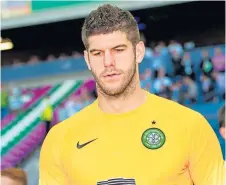  ??  ?? Fraser Forster has rejoined Celtic on a season loan.