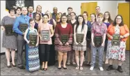  ?? Contribute­d photo ?? Twenty-five Middlesex Community College students were recognized for their academic achievemen­ts earlier this month.