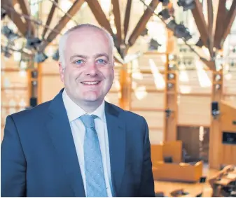  ??  ?? Costly Mark Ruskell MSP claimed for over £40,000 in expenses during 2018/19