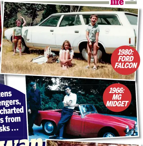  ??  ?? 1966: MG MIDGET 1980: FORD FALCON