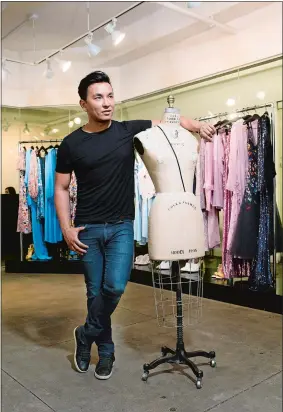  ?? MARVIN JOSEPH/THE WASHINGTON POST ?? “For me, designers are a vehicle for telling a larger story,” says Prabal Gurung. “What happens on the runway, what happens in an ad” are part of a bigger cultural narrative.