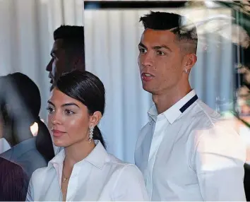  ?? IMAGO ?? Georgina Rodríguez und Cristiano Ronaldo hatten im Frühling die Totgeburt ihres Sohnes zu beklagen.