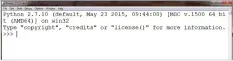  ??  ?? Figure 3: Python IDLE environmen­t