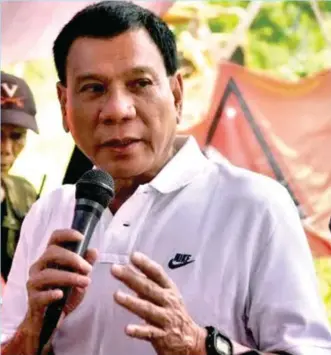  ?? Mayor Rodrigo Duterte. ( Photo by Kilab Multimedia for Mindanao Examiner) ??