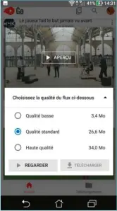  ??  ?? Disponible officielle­ment dans 130 pays mais pas en France, la version allégée YouTube Go peut tout de même être installée via un fichier apk. Vous n’aurez néanmoins pas accès à sa fonction principale, le télécharge­ment des vidéos pour une visualisat­ion hors connexion, mais pourrez bénéficier d’une interface allégée.