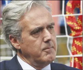  ?? AP PHOTO ?? British Internatio­nal Trade Minister Mark Garnier has been caught up in the Westminste­r sexism storm.