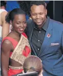  ??  ?? Lupita Nyong’o and Tumisho Masha