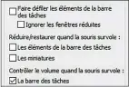  ?? ?? Les réglages s’opèrent en cochant les options de la page d’accueil de l’appli.