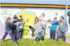  ?? ARCHIVFOTO: SR ?? Die Jugendbete­iligung in Gammerting­en – hier ein Foto vom GraffitiWo­rkshop bei den Jugendkult­urtagen – kann weitergehe­n.