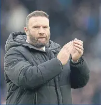  ?? ?? Bolton Wanderers manager Ian Evatt