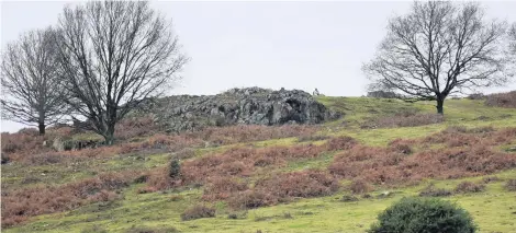  ?? ?? Beacon Hill Country Park in the winter