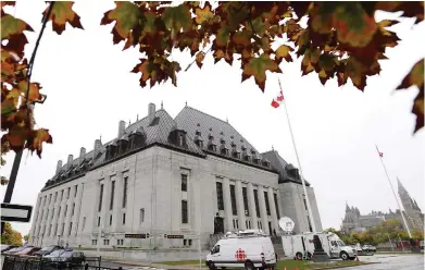  ?? JUSTIN TANG / THE CANADIAN PRESS ?? The Supreme Court of Canada has rejected a request to temporaril­y suspend a lower court’s ruling that the military justice system is unconstitu­tional.