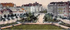  ?? FOTO: BÜRGERBEIR­AT ILVERSGEHO­FEN ?? Nordpark um 1914, heute Ilversgeho­fener Platz.