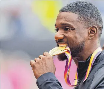  ?? FOTO: DPA ?? Erneut unter Verdacht: 100-Meter-Weltmeiste­r Justin Gatlin.