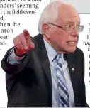  ??  ?? Bernie Sanders