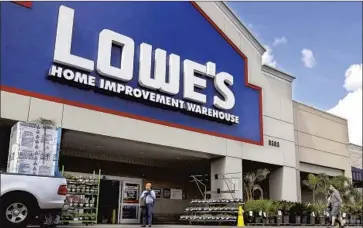  ?? AFTER NOTCHING Mark J. Terrill Associated Press ?? big gains in 2020, firms are under pressure to raise prices and maintain performanc­e. The finance chief for Lowe’s Cos. recently told investors the company was “elevating our pricing ecosystem.”