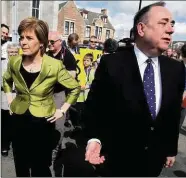  ??  ?? Sturgeon and Salmond: a power struggle?