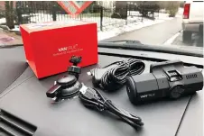  ?? SIMON COHEN ?? The Vantrue T2 dashcam has virtually unlimited battery life.