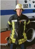  ?? Foto: Anselm Brieger ?? Auch Anselm Brieger rückt für die Feuerwehr weiter aus.