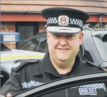  ?? Picture: Paul Norris ?? MISCONDUCT Hampshires Special Constabula­ry chief officer Tom Haye