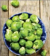  ?? GETTY ?? Brussels sprouts are a good source of choline, an essential micronutri­ent that aids brain function, heart and liver health.