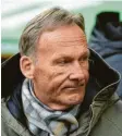  ?? Foto: Wagner ?? BVB‰Boss Hans‰Joachim Watzke sieht sich ungerecht behandelt.