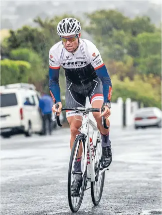  ?? Photo: JOHN KIRK-ANDERSON/FAIRFAX NZ ?? Ready to ride: Reformed addict Reon Nolan has worked his wayup the Christchur­ch cycling scene, and will be in action on Saturday in Le Race.