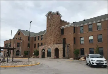  ?? (AP/Randi Oyan) ?? The former Rapid City Indian School is seen Wednesday in Rapid City, S.D.