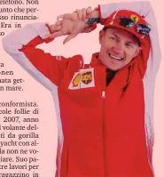 ??  ?? Kimi Raikkonen, finlandese di Espoo, alla Ferrari dal 2007 al 2009 e dal 2014 fino a oggi