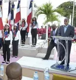  ?? F.E. ?? Américo Cabrera, presidente de la ACDS, se dirige a los presentes en el acto.