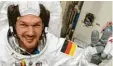  ?? Foto: ESA, Alexander Gerst, dpa ?? Alexander Gerst – „Astro Alex“– auf der ISS.EU-VERORDNUNG