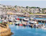  ??  ?? Search: Newlyn Harbour in Cornwall