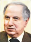  ??  ?? The White House has welcomed Ahmad Chalabi, suspected of leaking disinforma­tion on Iraq.