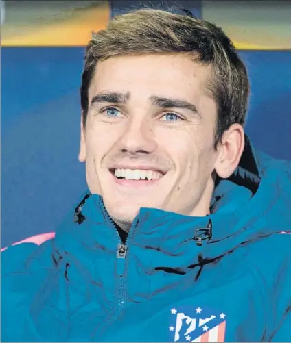  ?? FOTO: EFE ?? Antoine Griezmann cumplirá 27 años el 21 de marzo El delantero del Atlético de Madrid será el gran peligro para el Barça el domingo