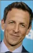  ??  ?? Seth Meyers