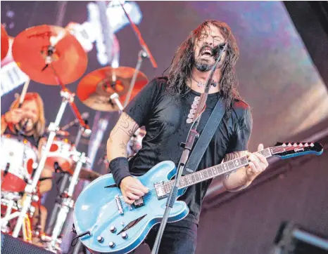  ?? FOTO: DANIEL DRESCHER ?? 2018 waren die Foo Fighters bei Rock im Park. 2019 kommen sie zum Southside.